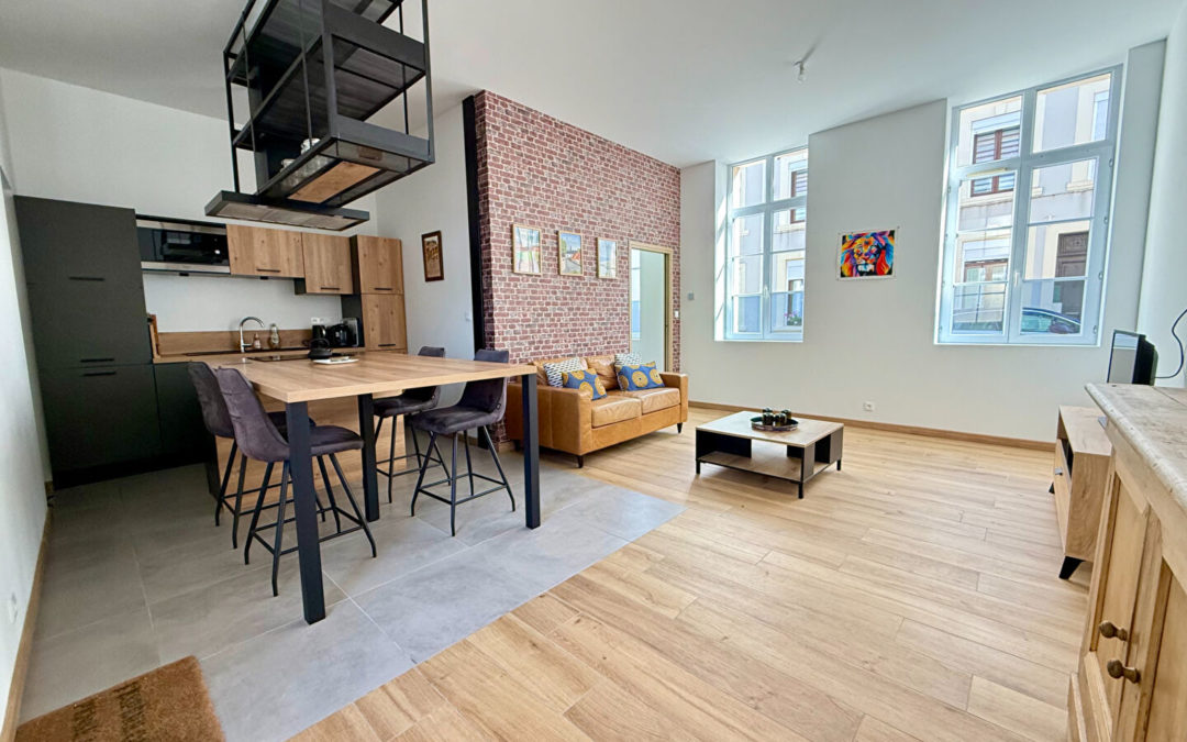 Appartement T2 fonctionel et en bon état ? 46 m² ? Montreuil-sur-Mer