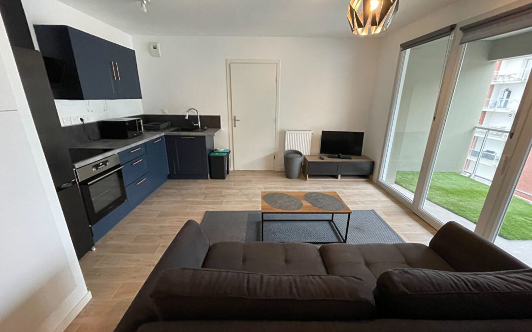 T2 MEUBLE de 44.20 m²; rue Bayard – Porte des Postes