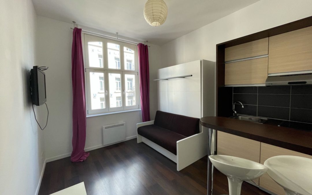 Studio de 16.88 m² rue de la Quenette – Gares