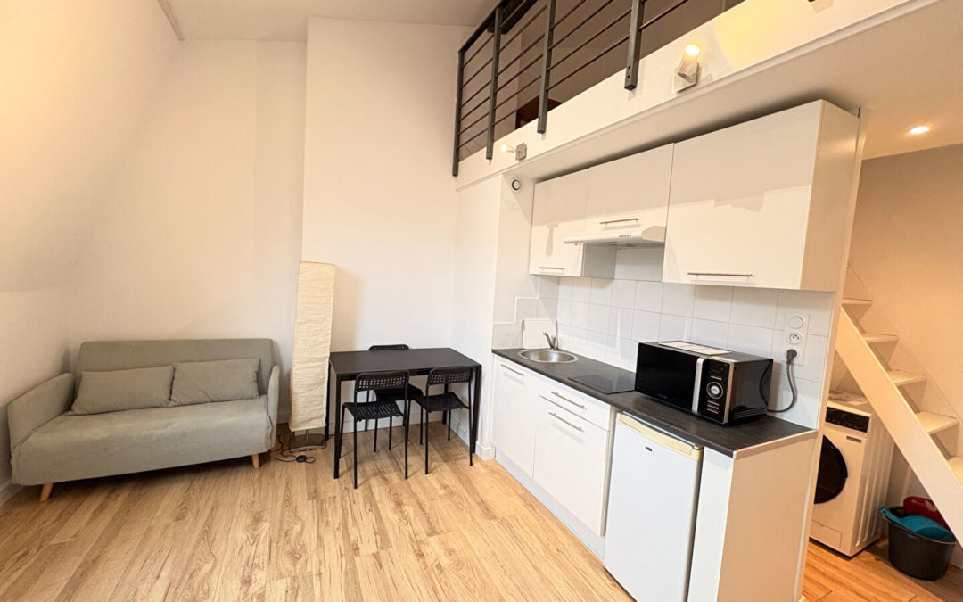 T2 bis de 23,57m2 situé au 32 rue Nicolas Leblanc – Quartier République