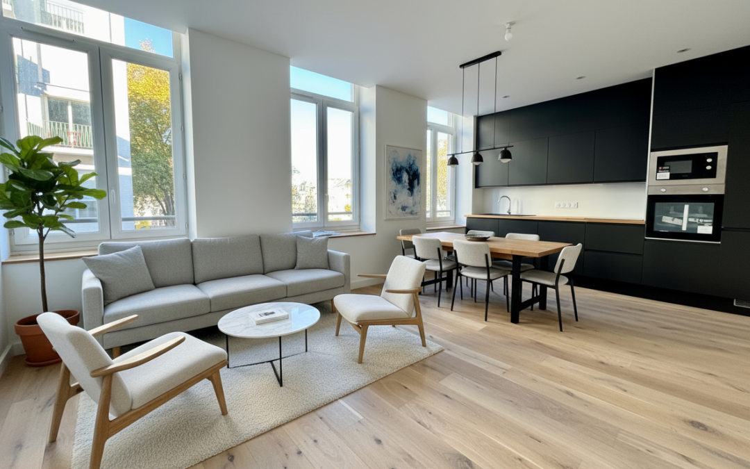 APPARTEMENT INTEGRALEMENT RENOVE – JB LEBAS