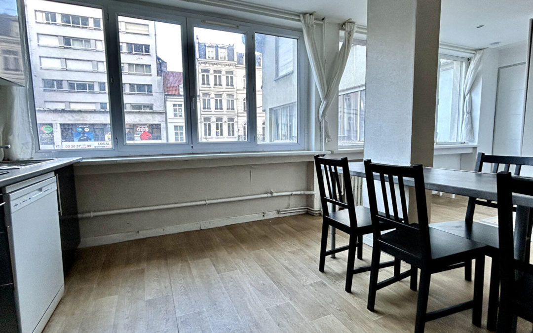 CENTRE-VILLE/GARE – APPARTEMENT T5 SUR 2 NIVEAUX – RUE DU MOLINEL