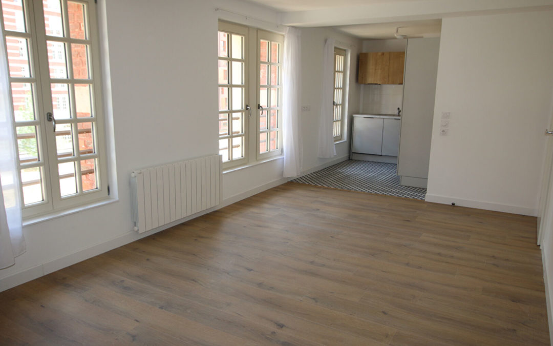 À LOUER – T3 rénové de 62 m², Avenue des Grands Moulins de Paris, Marquette-Lez-Lille