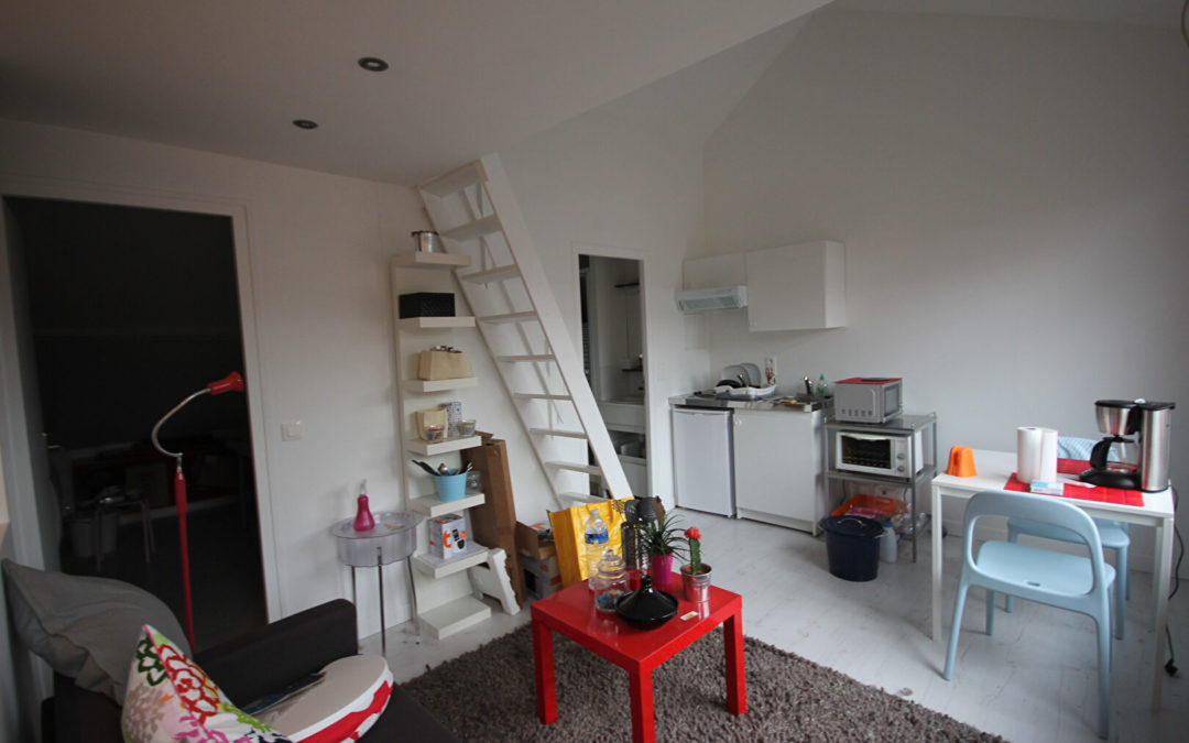 T1 bis de 22.60 m², rue de Crimée, Port de Lille