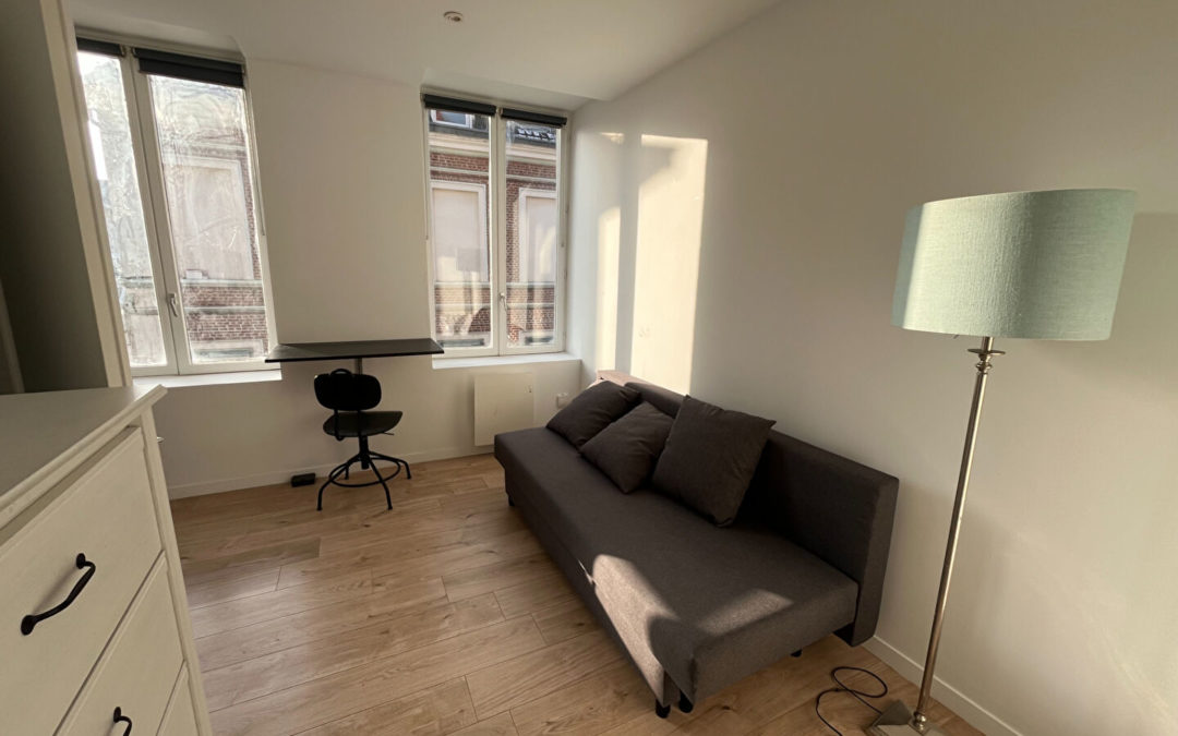À LOUER – Studio MEUBLÉ de 13 m², Rue Léon Gambetta, Lille-Wazemmes
