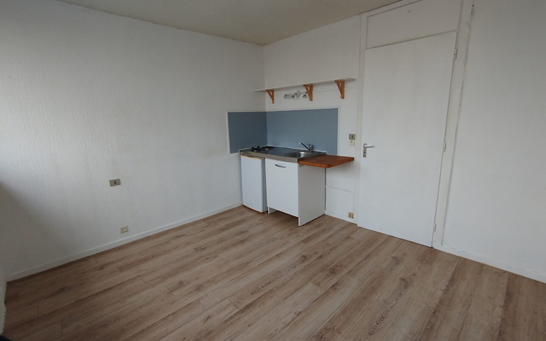 STUDIO NON MEUBLE 17,4m2 – RUE DELEZENNE