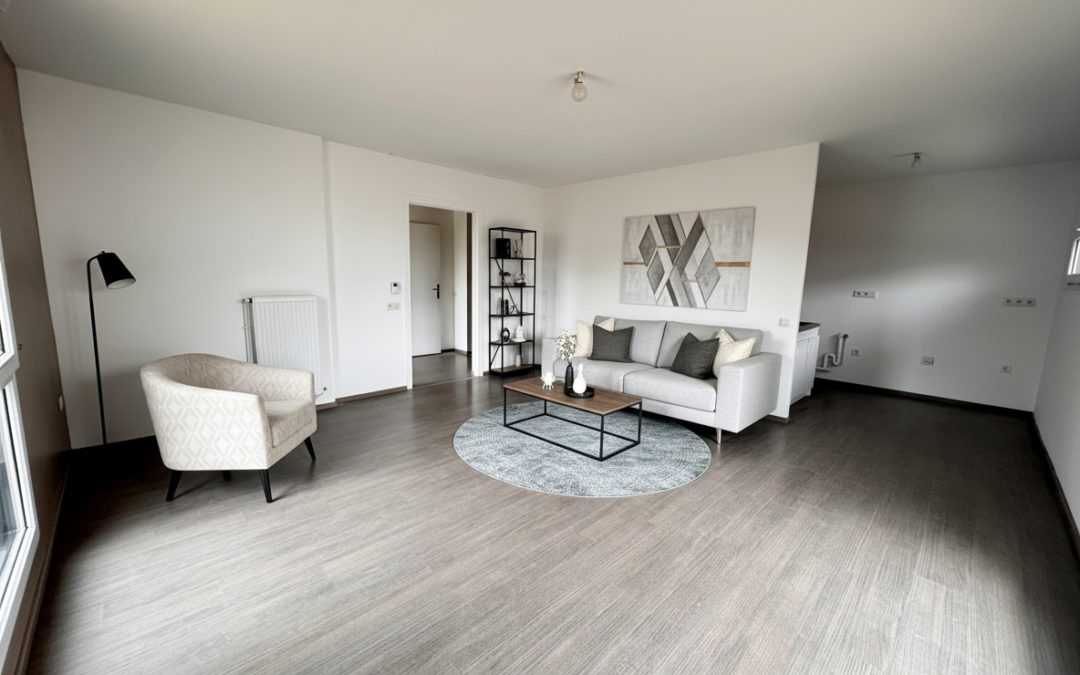 APPARTEMENT T4 AVEC PARKING ET BALCONS