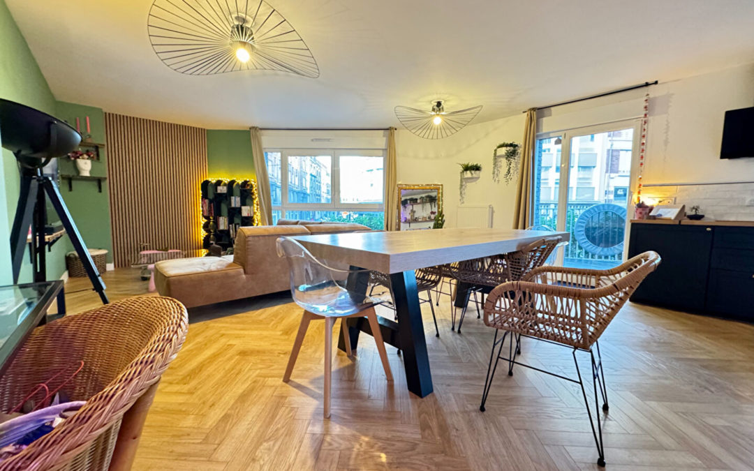 APPARTEMENT MODERNE DE 90 M2 AVEC TERRASSE – HYPERCENTRE