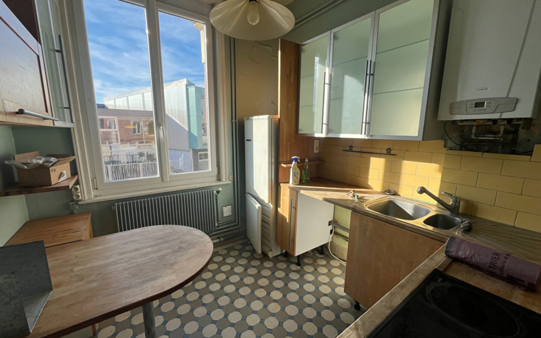 À LOUER – T3 NON MEUBLÉ de 66 m2, Rue Barthélémy Delespaul, Lille-Wazemmes