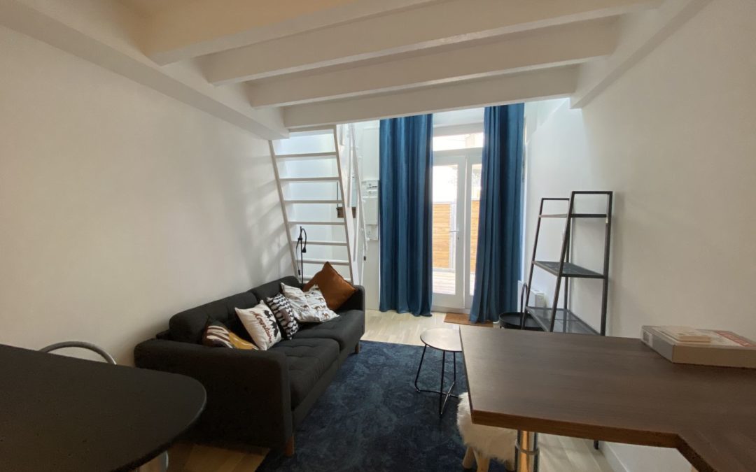 T1 bis en duplex de 23,73 m2, rue Solférino