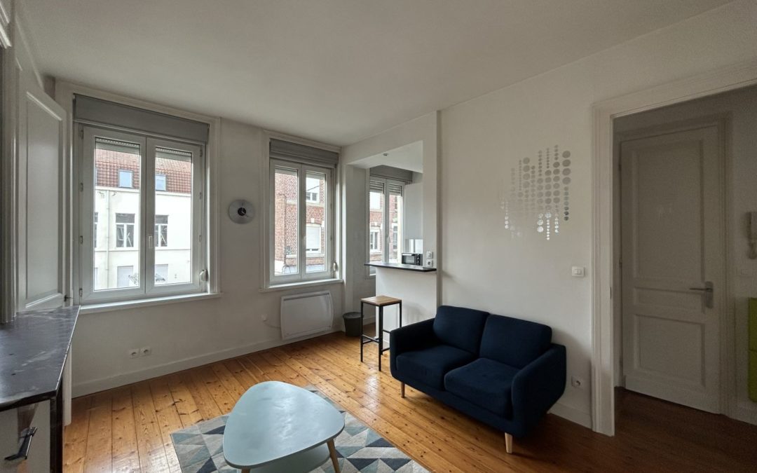 T2 MEUBLÉ de 40,7 m2 rue Bourignon – Wazemmes