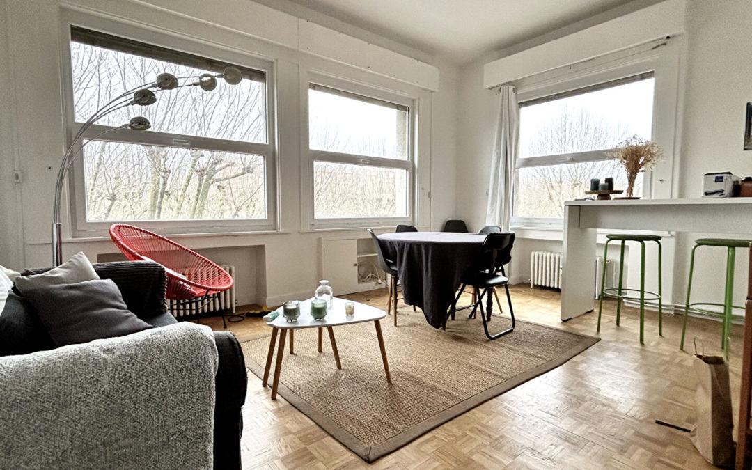 APPARTEMENT T3 SITUÉ AU 4ÈME ÉTAGE AVEC CAVE ET GARAGE – PLACE DU MARÉCHAL LECLERC