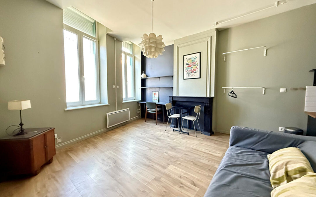 T1 bis avec mezzanine , Vauban – Républiques Beaux Arts