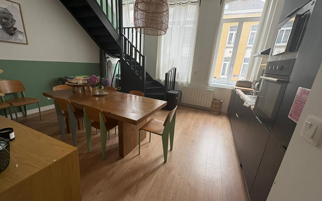 À LOUER – T4 MEUBLÉ de 62 m², Rue Colbert – LILLE-VAUBAN