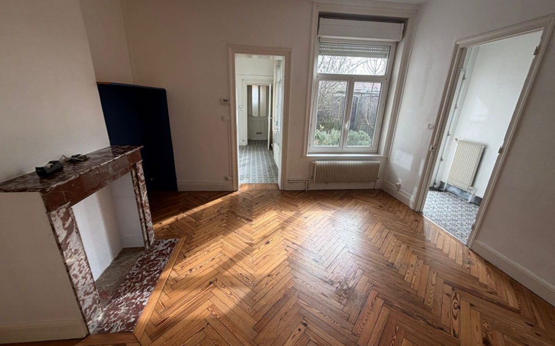 À LOUER  – T3 de 70 m² , Rue Michel Ange – LILLE-SUD