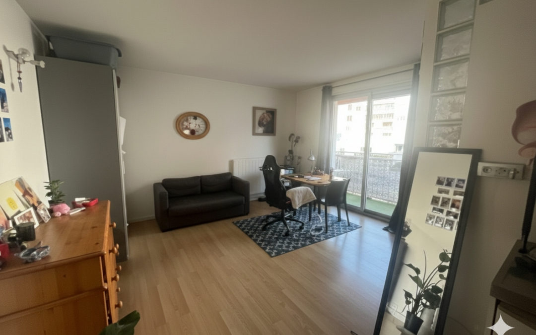 STUDIO MEUBLE 29,93m2, RUE SOLFERINO