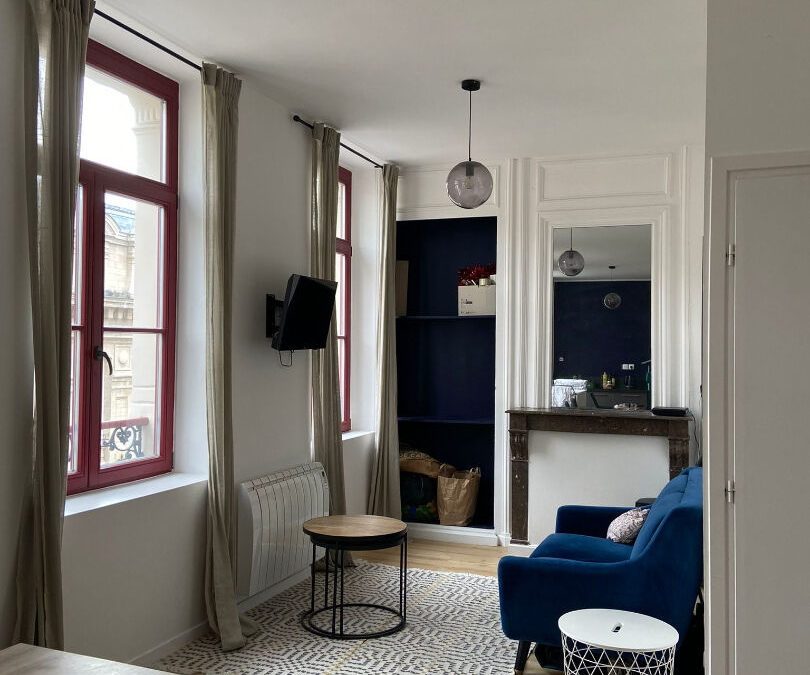 T3 de 56 m2 avec mise à disposition du mobilier  – Rue du Sec Arembault – Gare