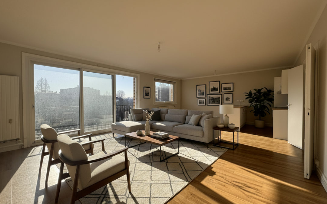 APPARTEMENT T3 – CROISÉ LAROCHE AVEC BALCON ET PARKING