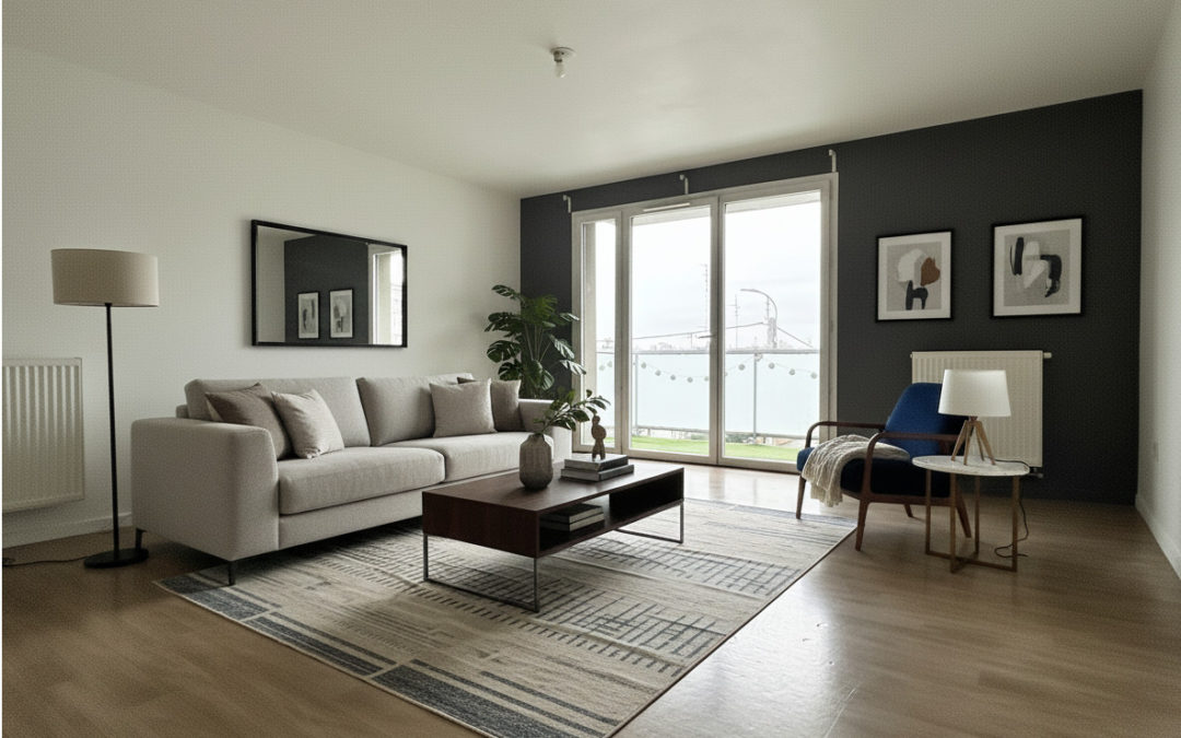 APPARTEMENT T3 AVEC GRAND BALCON ET PARKING – PROCHE CHU – LOOS