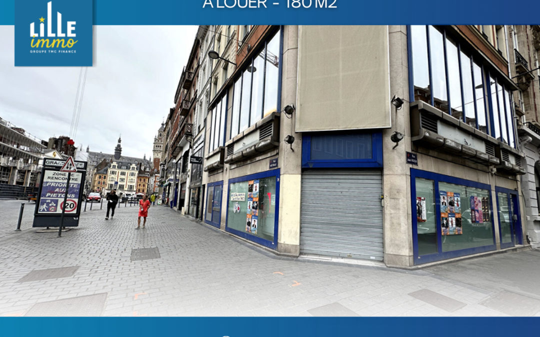 SUPERBE LOCAL 93m2 GRAND PLACE/NATIONALE