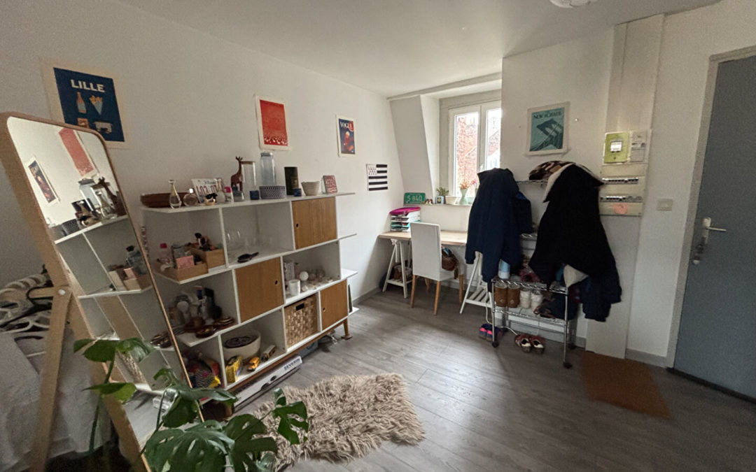 Studio de 16.86 m², rue des Pyramides – Wazemmes
