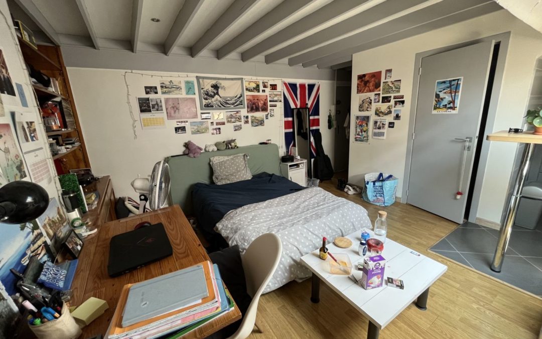 Studio meublé de 18,85 m2, Parvis Saint-Michel