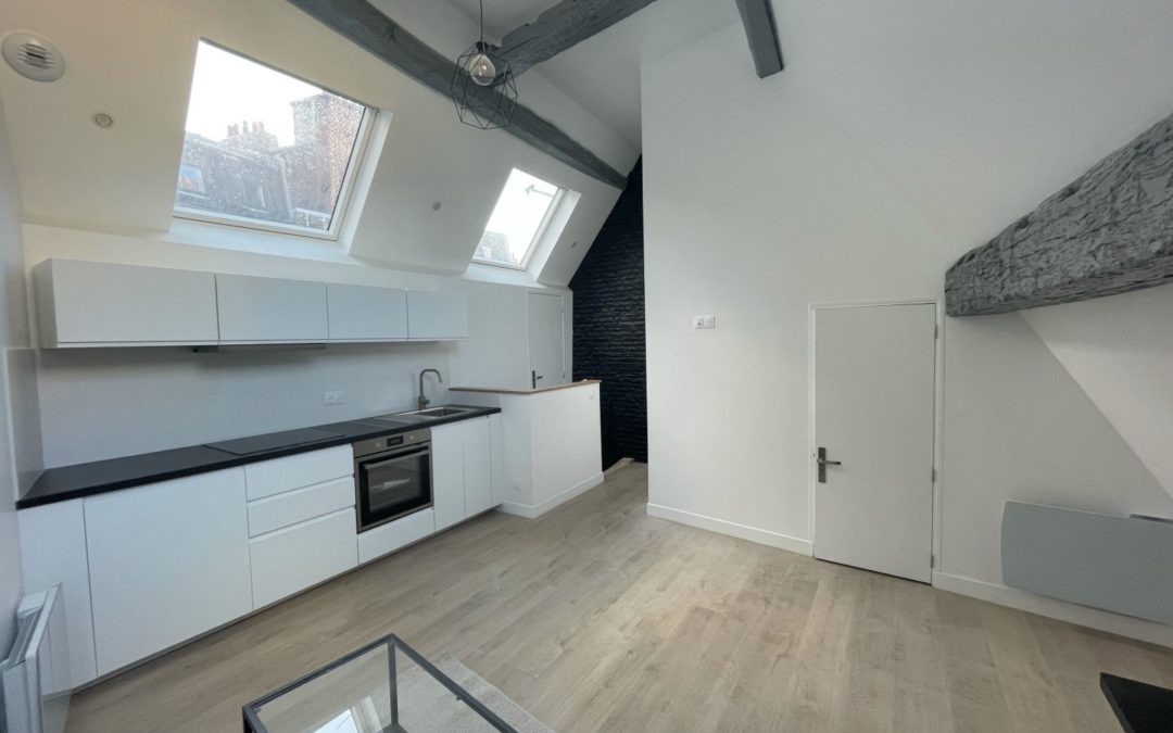 T2 non meublé de 30,39 m2, place des Reignaux