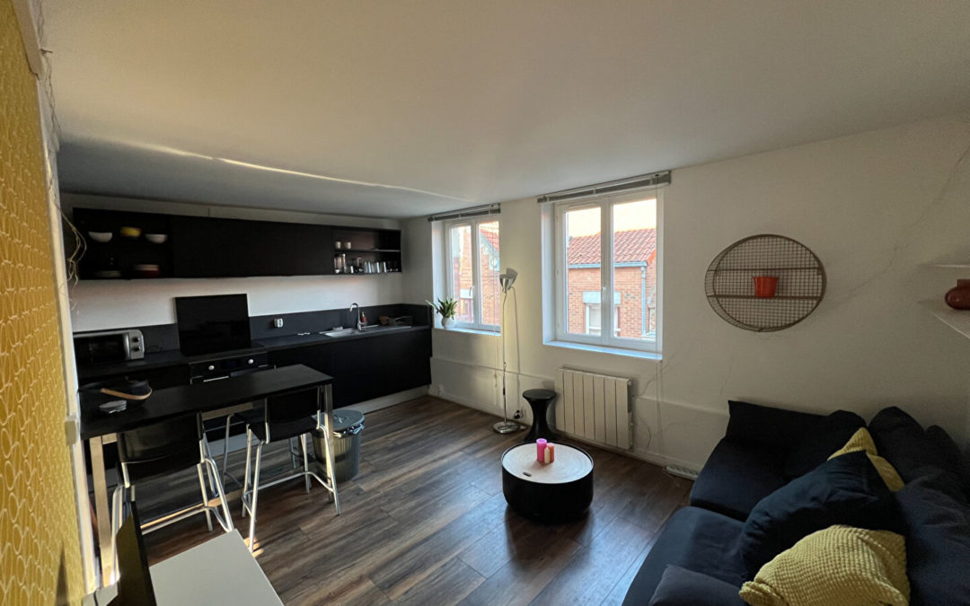 T2 meublé de 34.88 m², rue de la Halloterie