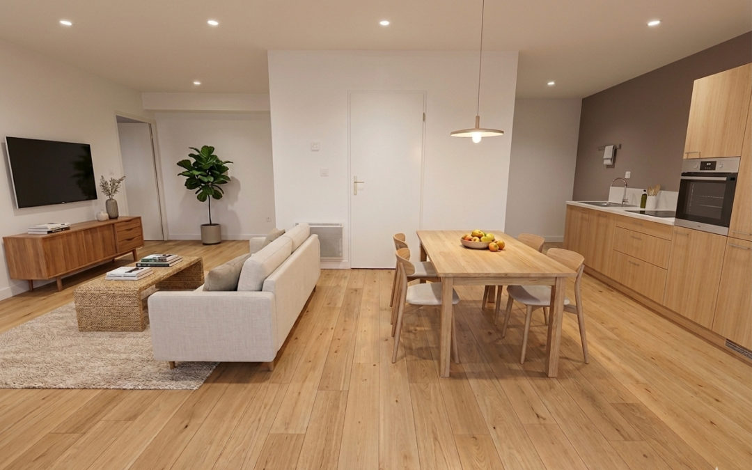 ROUBAIX centre proche transports – T3 de 76m² avec parking