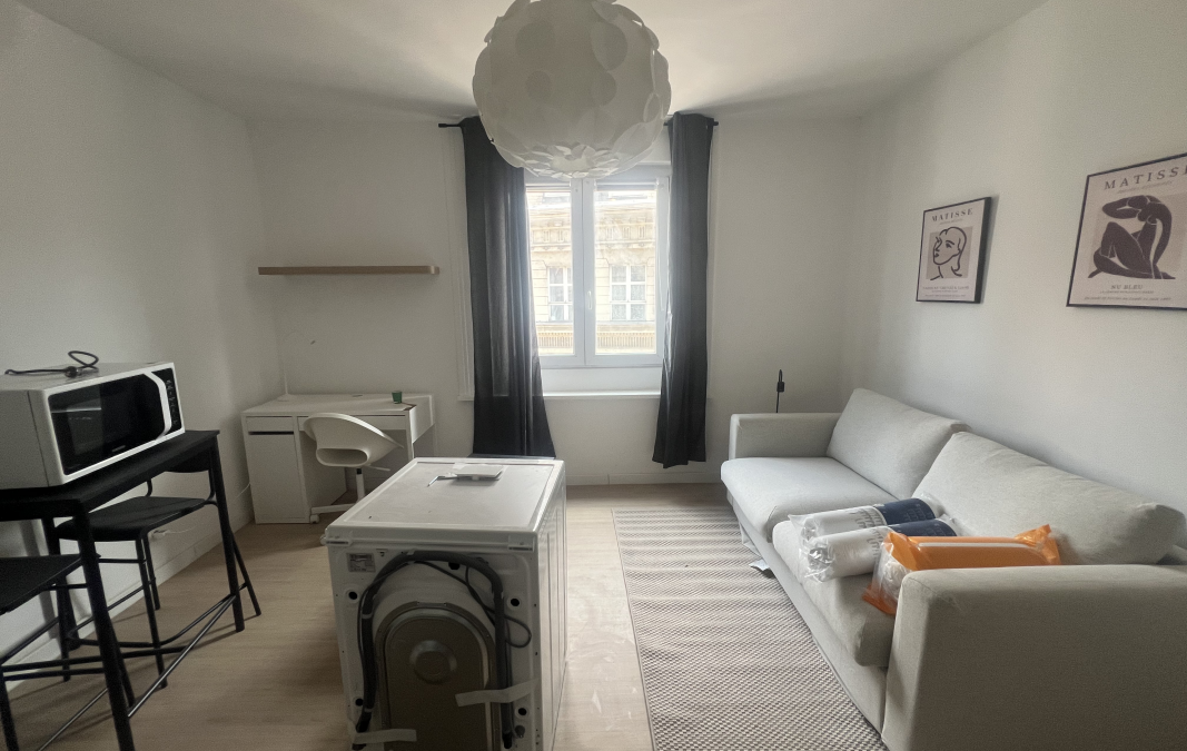 Studio meublé de 26.34 m² – rue Saint-Genois