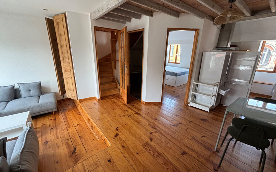 À LOUER – T2 bis MEUBLÉ de 36.17 m², Rue des Pyramides – LILLE-CENTRE