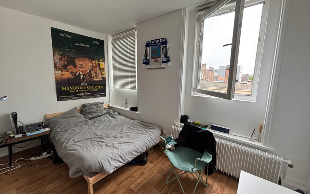 À LOUER – T1 NON MEUBLÉ de 15.75 m², Rue Meurein – VAUBAN