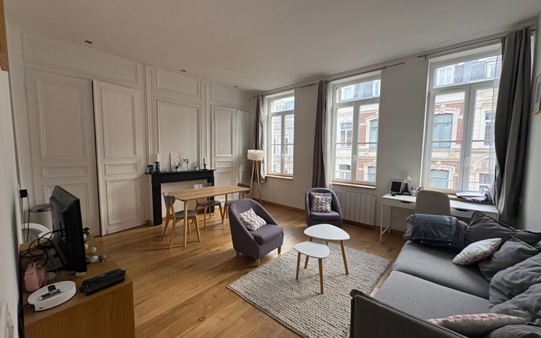 À LOUER – T2 MEUBLÉ de 46.63 m², Rue Jacquemars Gielée – VAUBAN