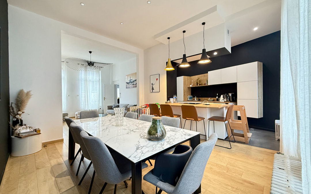 Magnifique maison atypique avec garage, terrasse et cave – LILLE VAUBAN