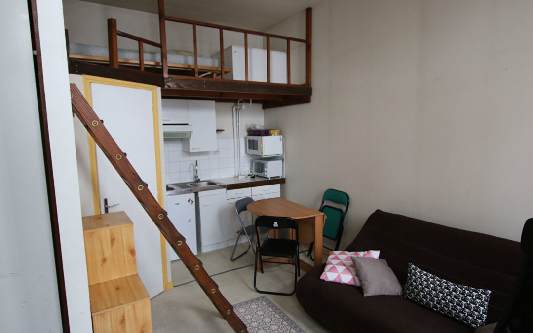 Studio MEUBLÉ de 23.02 m², boulevard de la Liberté