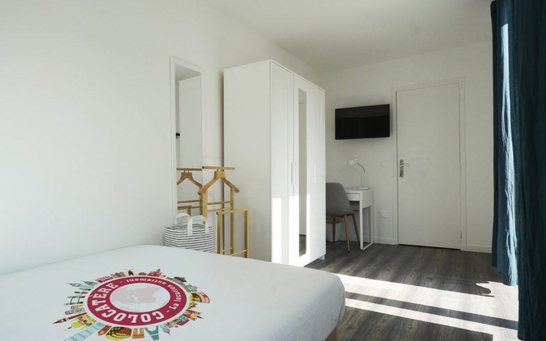 Chambre meublée de 15,79 m2 – rue Solférino