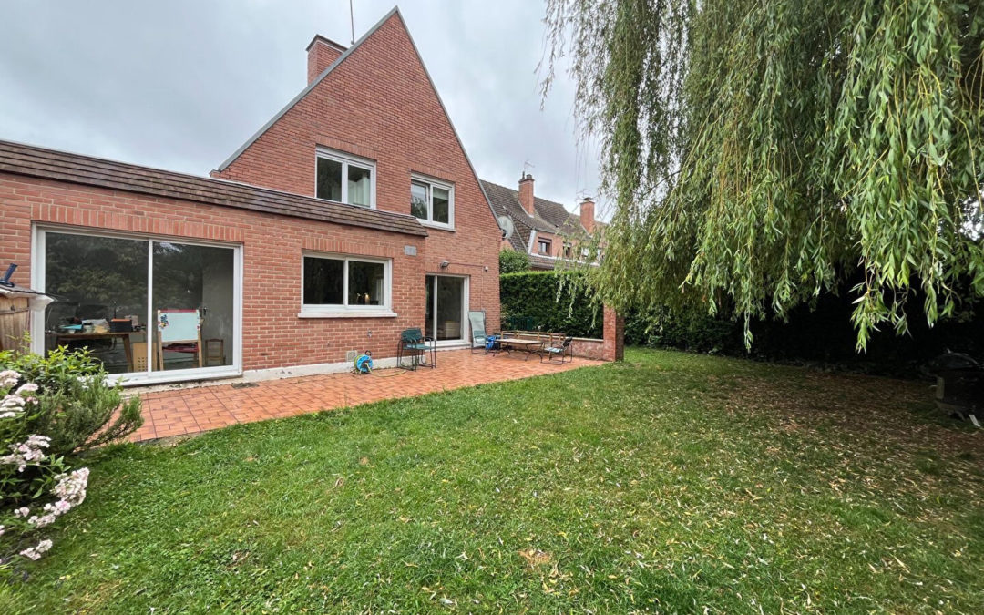 À LOUER – MAISON 4 PIÈCES NON MEUBLÉE de 107.55 m² , rue de Lorraine – HEM