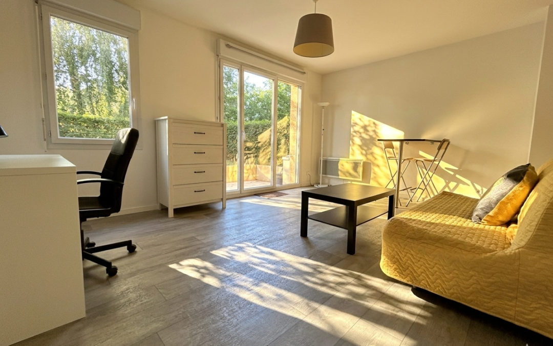 APPARTEMENT T1 AVEC TERRASSE, JARDIN, CAVE ET PARKING – LILLE SAINT MAURICE PELLEVOISIN