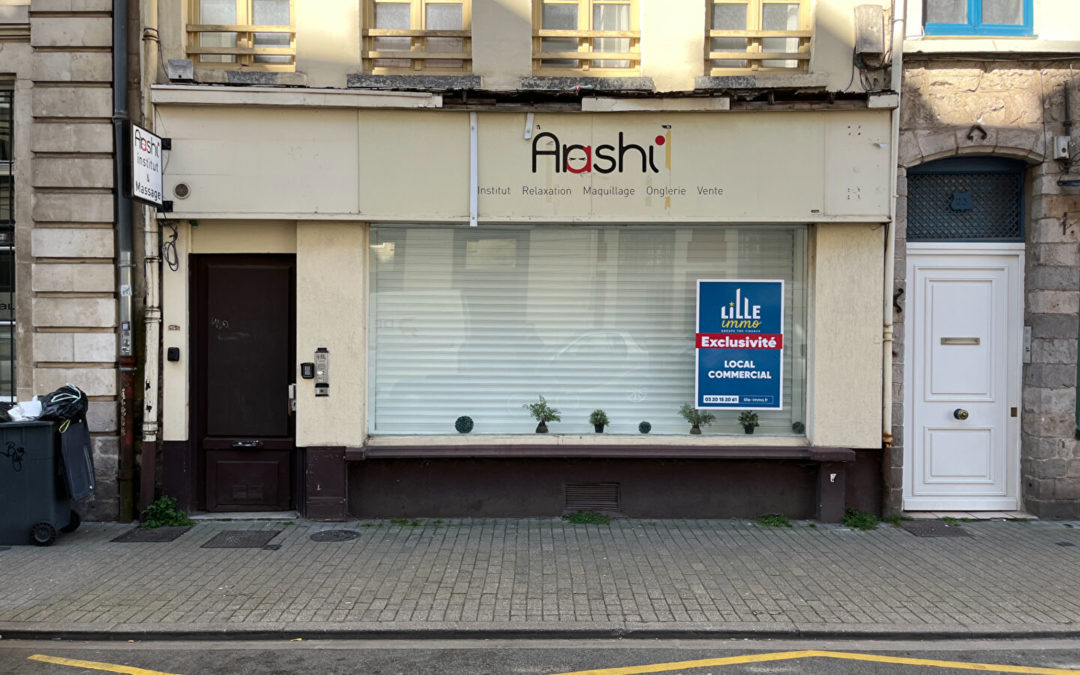 LOCAL COMMERCIAL CENTRE VILLE LILLE 130M2