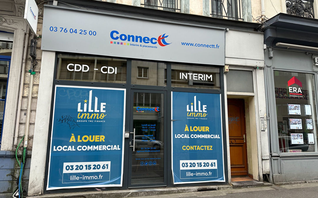 A LOUER – Local commercial au coeur du centre ville – LILLE