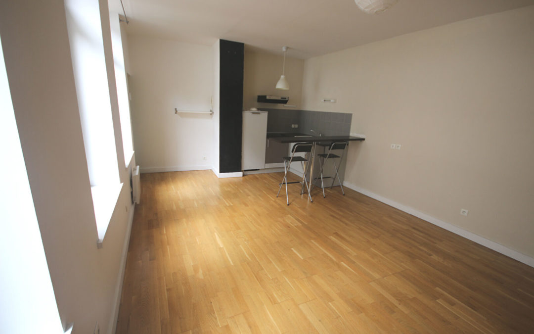 À LOUER – T2 NON MEUBLÉ de 48 m², Rue du Sec Arembault – LILLE-CENTRE