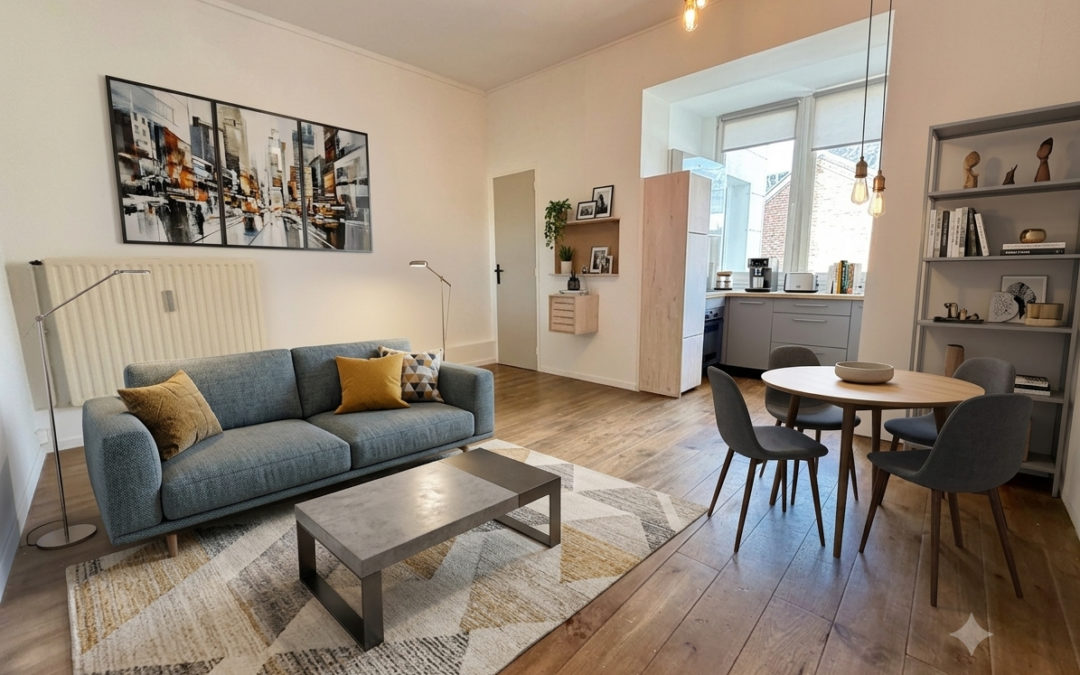 Appartement T2 – Lille Moulin – À deux pas du métro