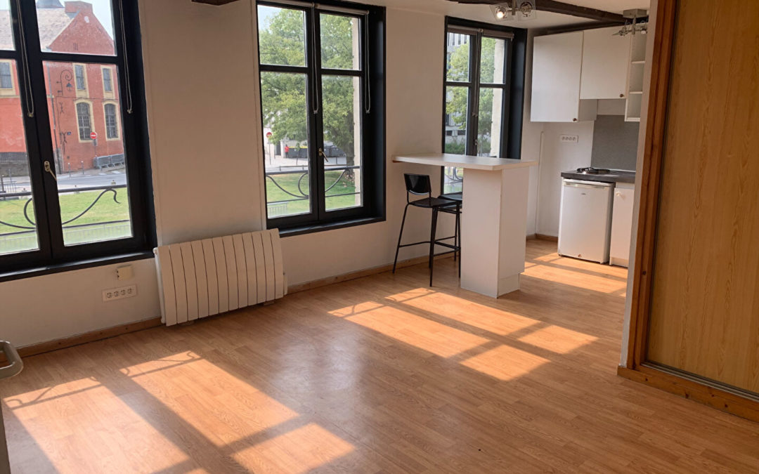 Studio non meublé 28,90m2 – Avenue du Peuple Belge