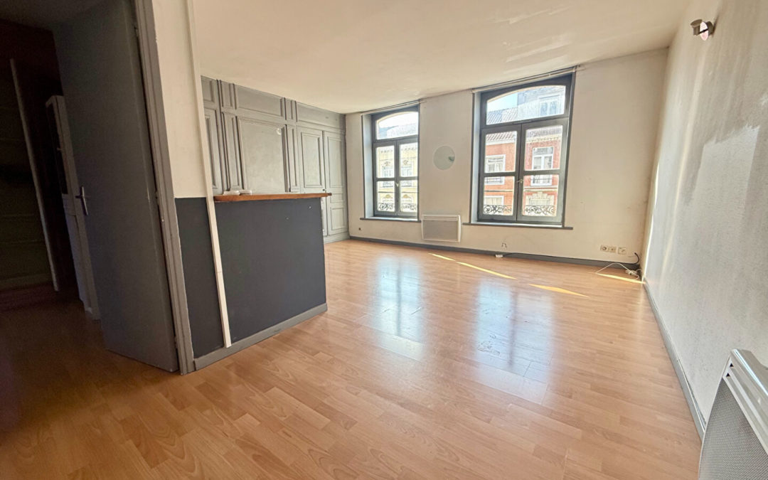 Type 2 de 39m² – Emplacement exeptionel – République Beaux Arts